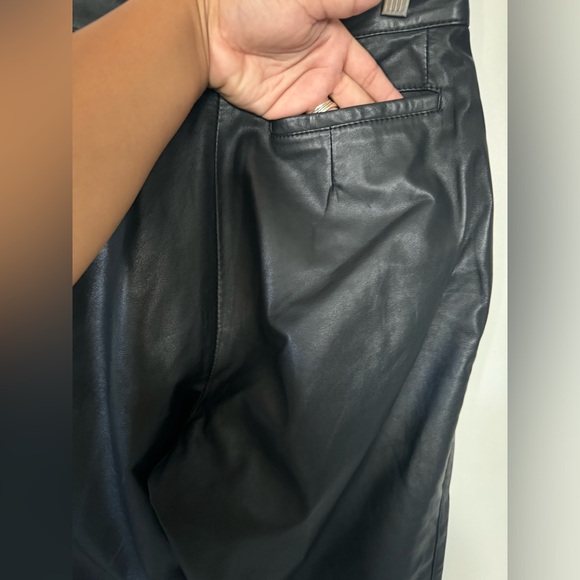 Arlando Vintage Black Leather Pants - Picture 10 of 10
